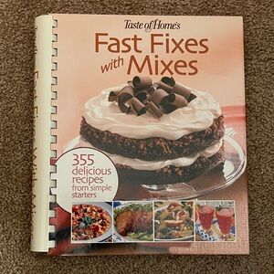 Taste of Home Fast Fixes with Mixes Cookbook - Cream and Chocolate Delight